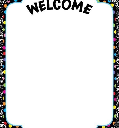 BW Collection Welcome Poster Chart