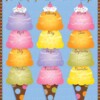 Dots on chocolate Happy birthday