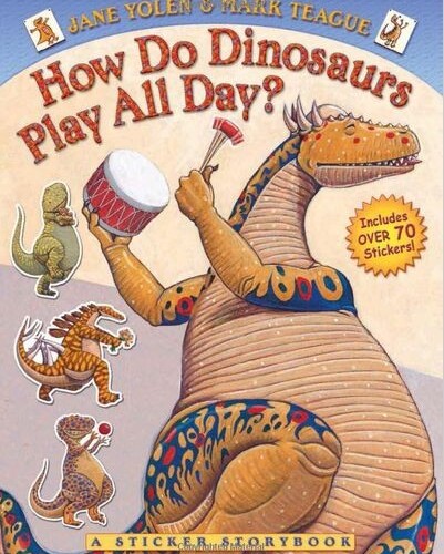 How do dinosaurs play all day