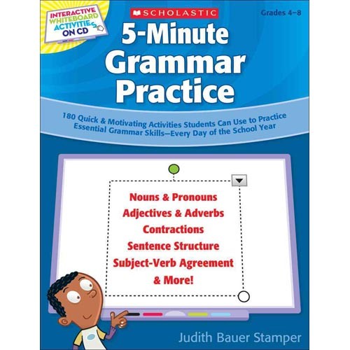 5 minute grammar practice (Interactive Whiteboard Activities on CD)