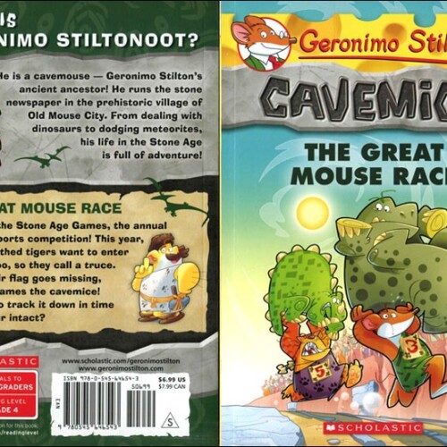 Geronimo Stilton Cavemice - The great mouse race