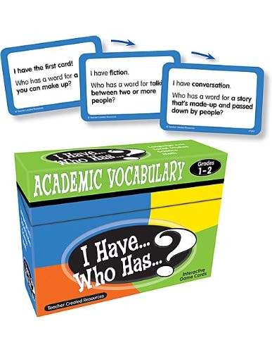 I have… Who has…? Academic vocabulary 1-2