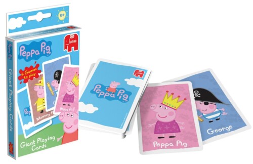 Peppa Pig - Giant playing cards