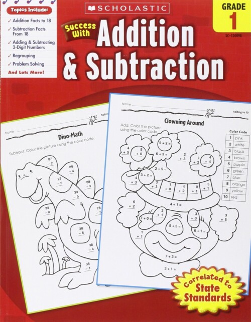 Success with Addition & Subtraction, Grade 1