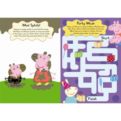 Peppa Pig and George's Shiny sticker play book