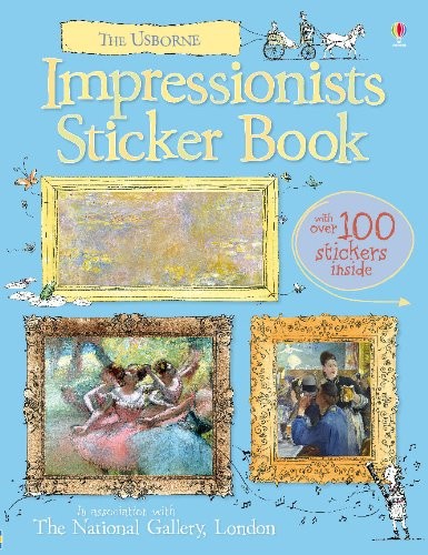 Impressionists Sticker Book (Usborne Sticker Books