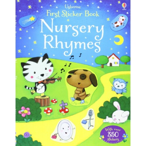 Nursery Rhymes (Usborne First Sticker Books)