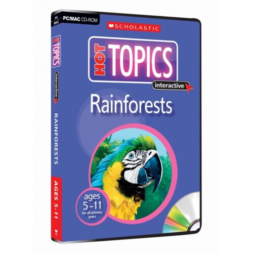 Rainforest CD Rom (Hot Topics interactive 5-9 ages)