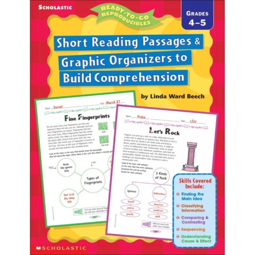 Short Reading Passages & Graphic Organizers to Build Comprehension: Grades 4-5