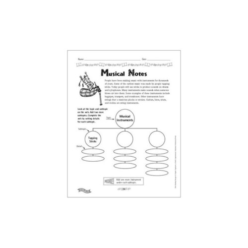 Short Reading Passages & Graphic Organizers to Build Comprehension: Grades 4-5