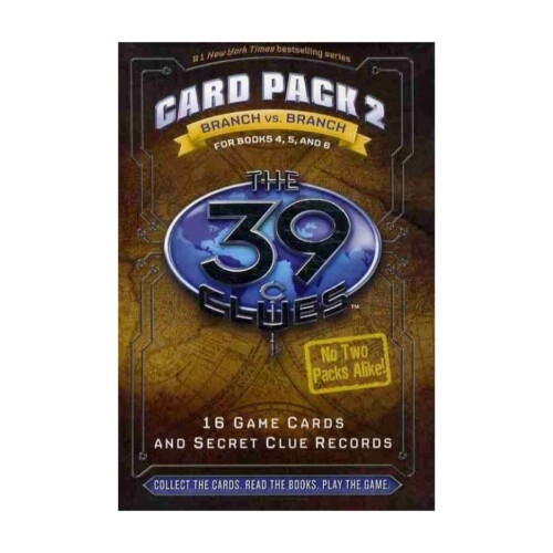 THE 39 CLUES: CARD PACK-4 FOR BOOKS 9 AND 10