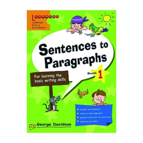 Sentences to paragraphs book 1