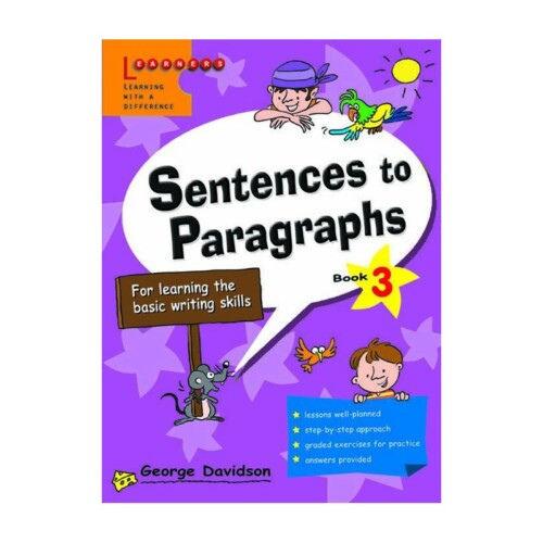 Sentences to paragraphs book 3