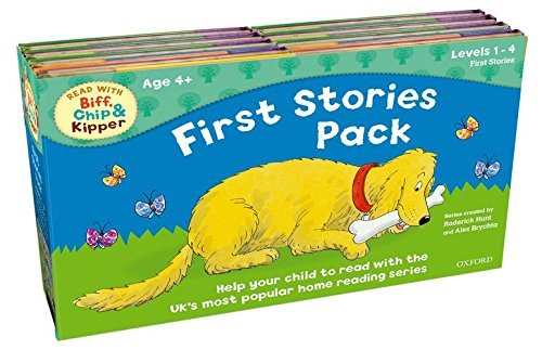 Oxford Read With Biff Chip Kipper First Stories Collection 16 Books Set (L.1-4)