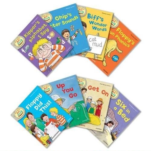 Oxford Reading Tree Read With Biff, Chip, and Kipper: Level 1: Pack of 8