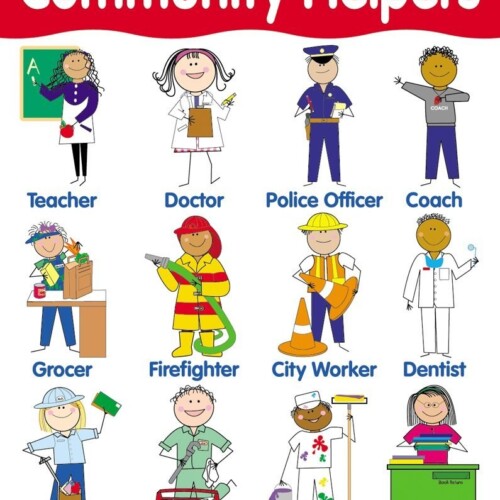 Community Helpers Poster