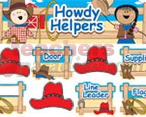Howdy Helpers Mini Bulletin Board