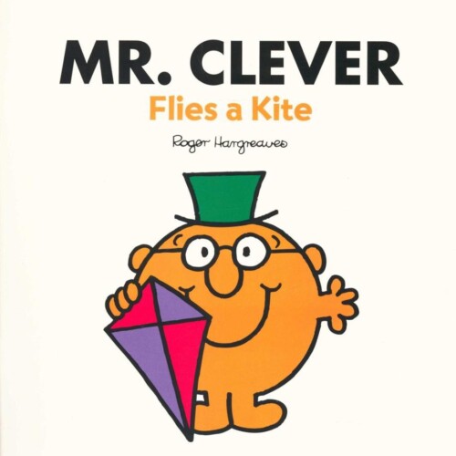 Mr. Clever flies a kite