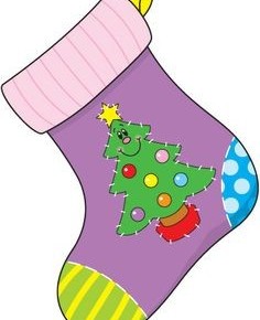 Christmas Stockings Cuts-out CD 5565