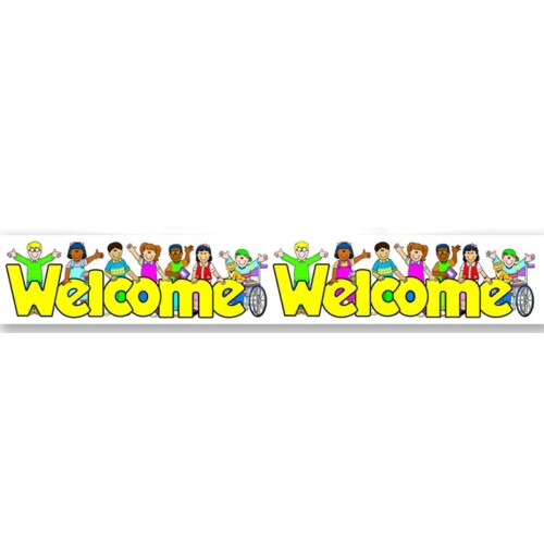Welcome border CD1486