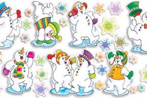 Dancing snowmen TF3143