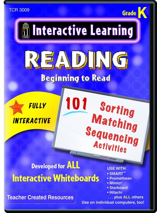 Interactive Learning: Beginning to Read: Grade K