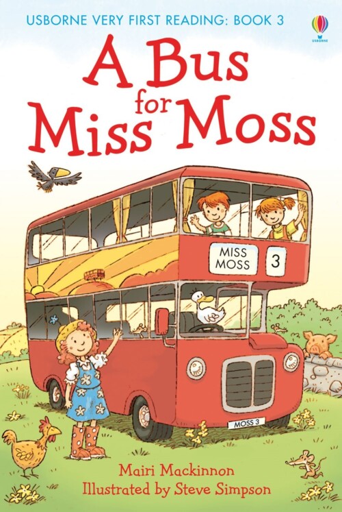 A Bus for Miss Moss Book 3 (usborne very first reading)