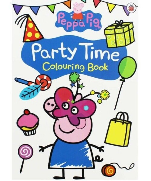 Peppa Pig Party Time Colouring Book