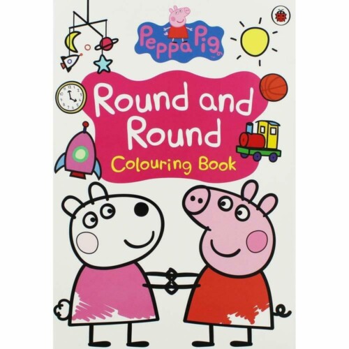 Peppa Pig Round And Round Colouring Book