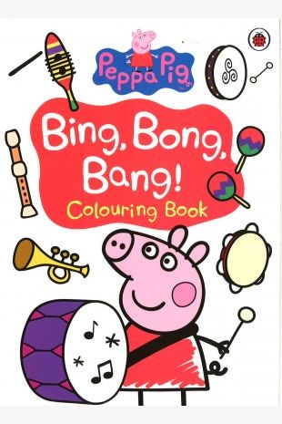 Peppa Pig Bing, Bong, Bang! Colouring Book