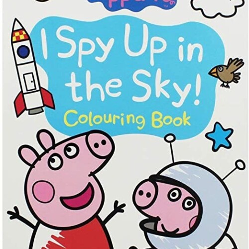 Peppa Pig I Spy Up In The Sky! Colouring Book