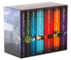 J.K. Rowling Harry Potter Complete Collection 7 Book Set
