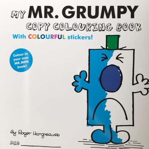 My Mr. Grumpy Copy Colouring Book