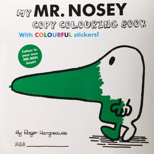 My Mr. Nosey Copy Colouring Book