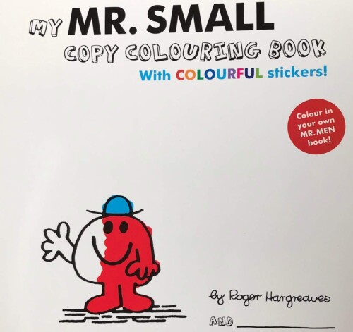 My Mr. Small Copy Colouring Book