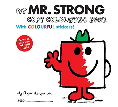 My Mr. Strong Copy Colouring Book