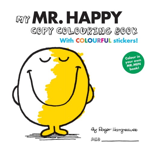 My Mr. Happy Copy Colouring Book