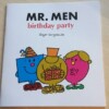 Mr. Men Birthday Party