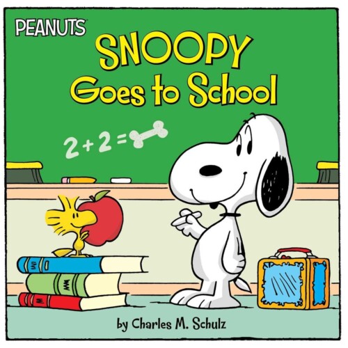 Snoopy goes to school